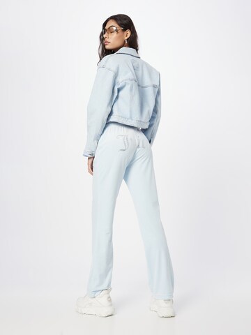 Juicy Couture Широка кройка Панталон 'Tina' в бяло