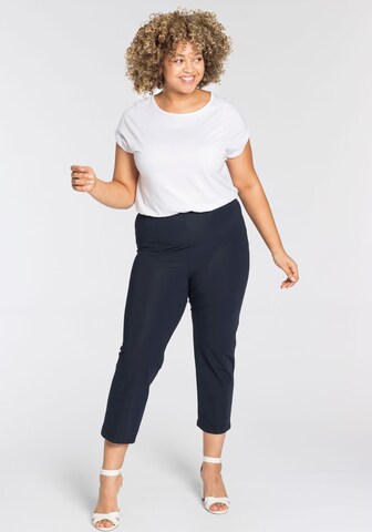 KjBRAND Slimfit Hose in Blau