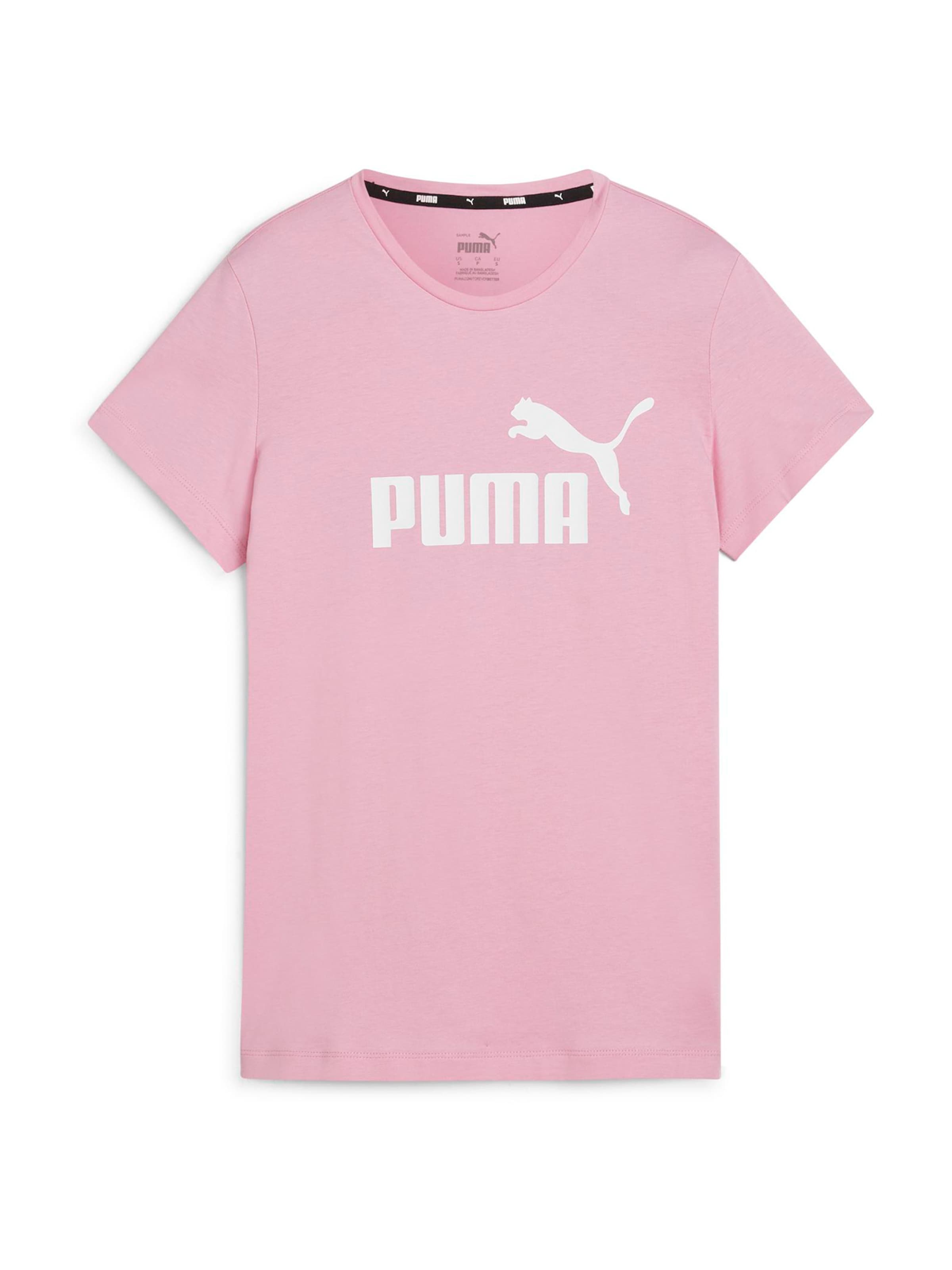 PUMA Funkcionalna majica 'Essential' | vijolična barva: sprednja stran