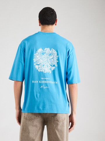 Han Kjøbenhavn Shirt in Blue: front