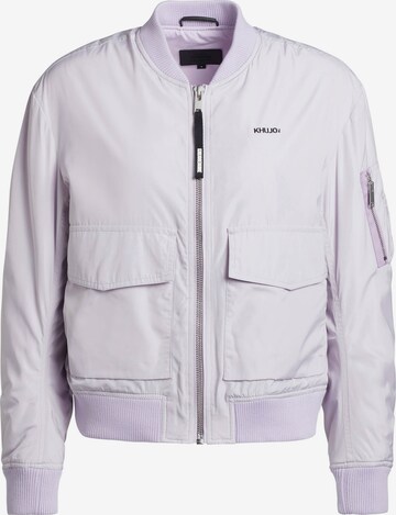 khujo Between-Season Jacket 'Nova' in Purple: front