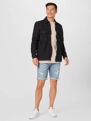 BURTON MENSWEAR LONDON Between-Season Jacket in Black