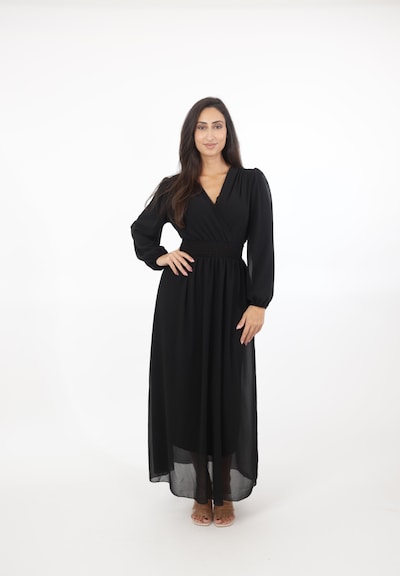 Elara Kleid in schwarz, Produktansicht