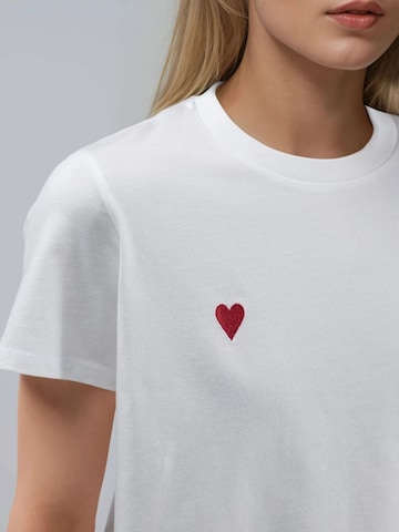 T-shirt Hiccup en blanc