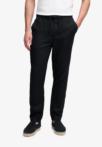 Superdry & Co Regular Broek in Zwart: voorkant