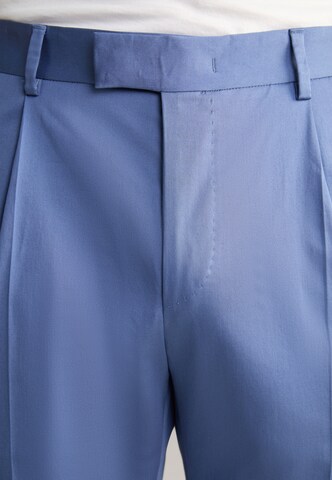 Coupe slim Pantalon à pince JOOP! en bleu