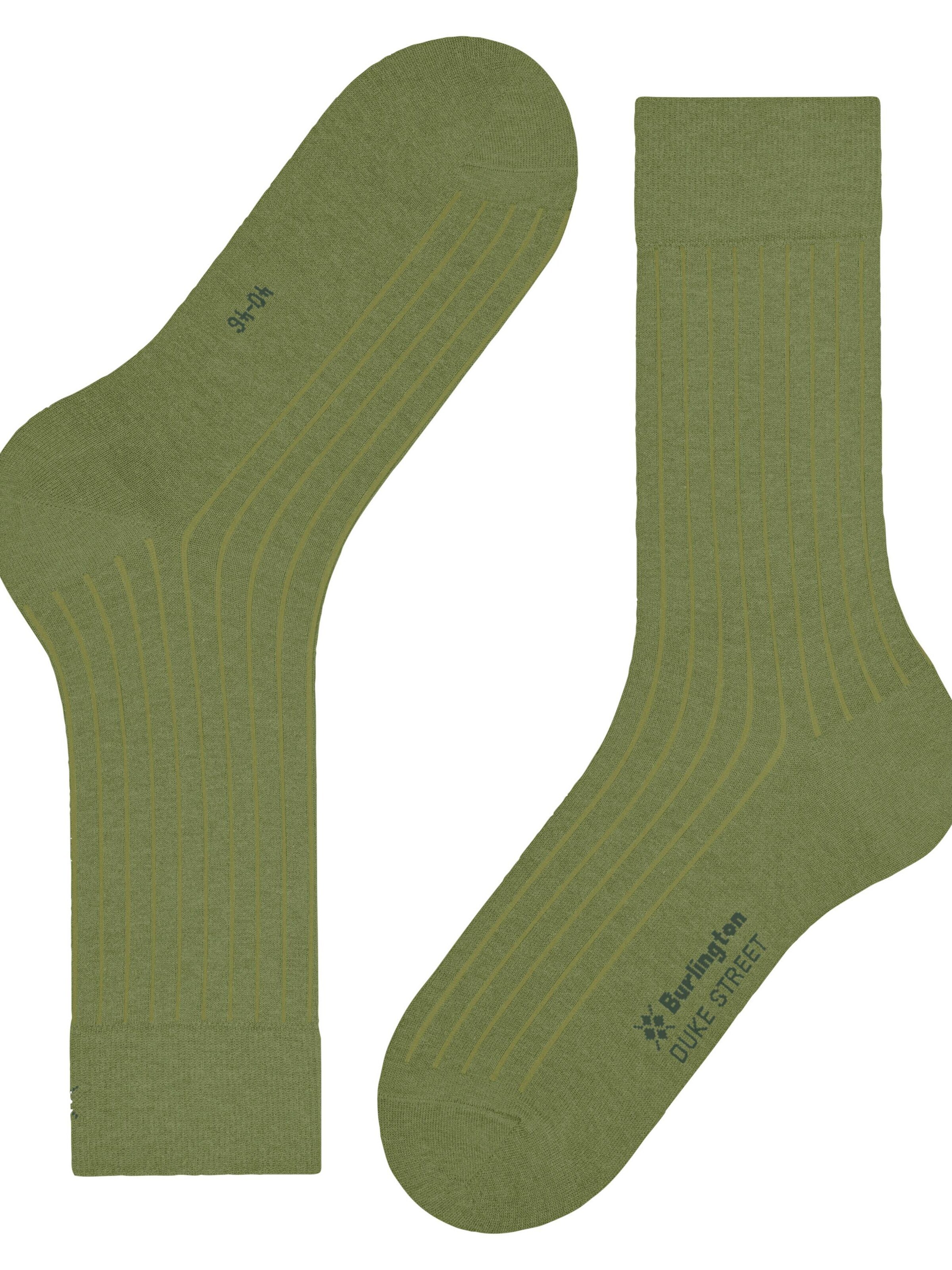 BURLINGTON Socks 'Duke Street' in Green