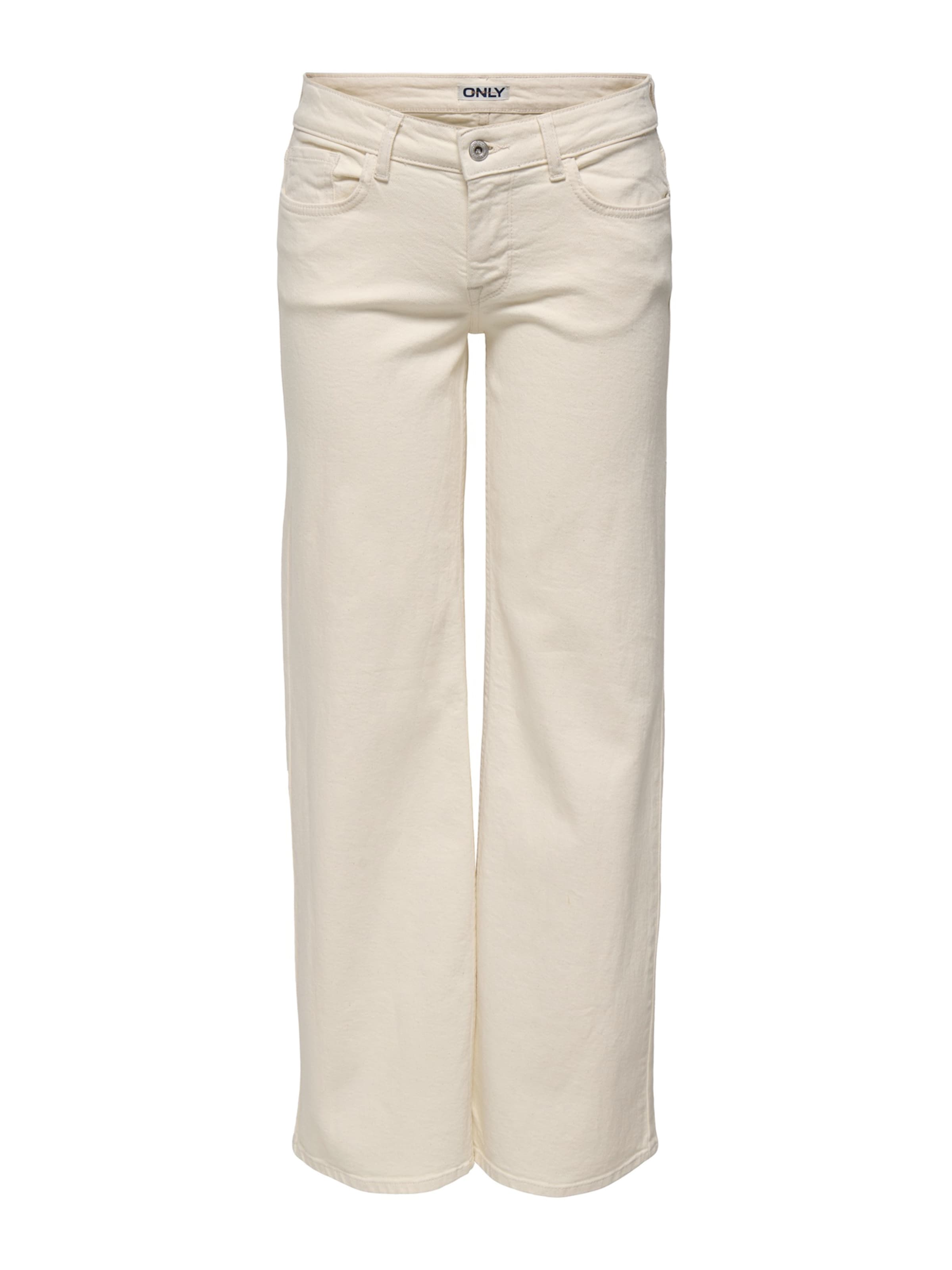 ONLY Wide leg Jeans 'ONLJUDY' in Beige: front