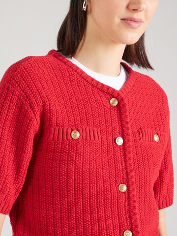 Cardigan 'VITUT' VILA en rouge