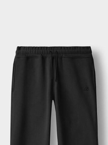 Burocs Wide Leg Sporthose 'Sweat'‌‌‌‌‌‌‌‌‌ in Schwarz