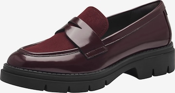 Tamaris Slipper in Rot: Vorderseite