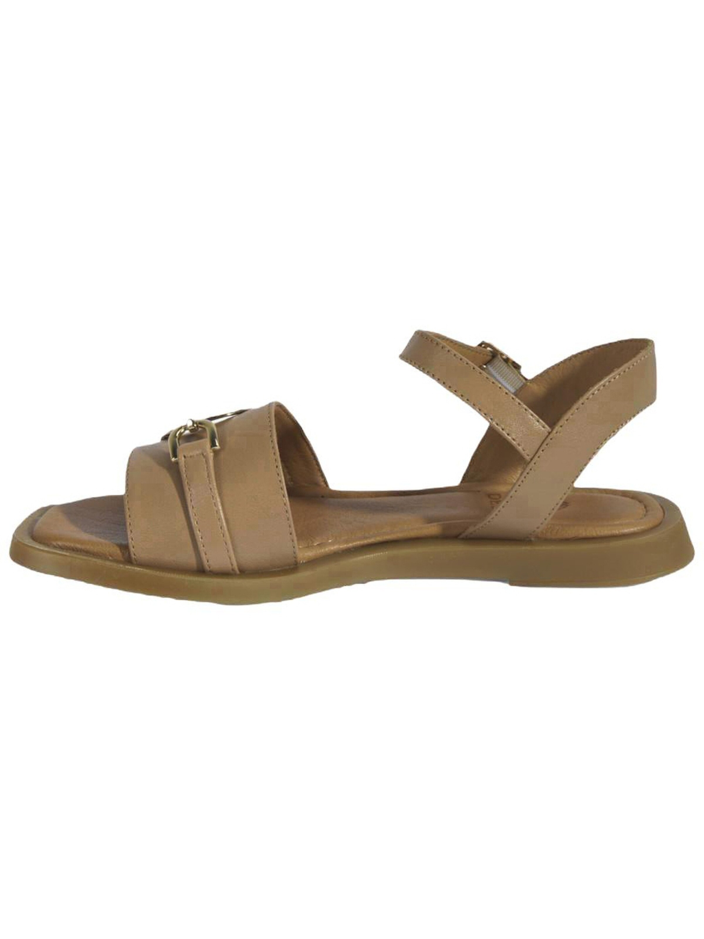 Desa Sandals in Green: front