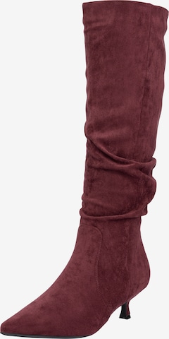 Bottes Elara en rouge : devant