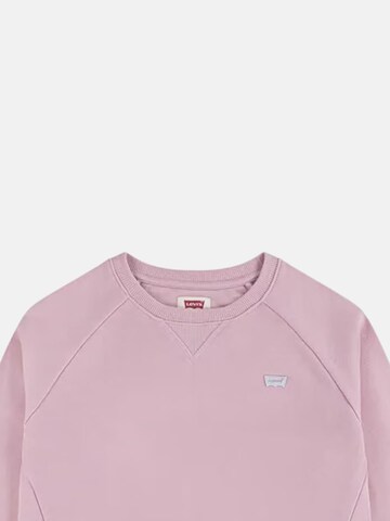 Sweat-shirt 'LEVI'S kids LVG MEET AND GREET CREW Completi' Levi's Kids en rose