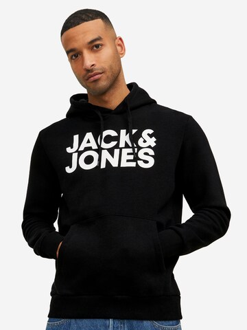 JACK & JONES Sweatshirt 'Corp' in Black