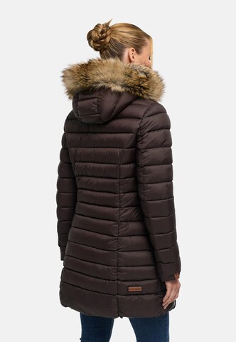MARIKOO Winter coat ' Rose-Stepp ' in Brown