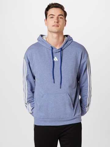 ADIDAS PERFORMANCE Athletic Sweatshirt 'Clubhouse Premium Classic ' in Blue: front