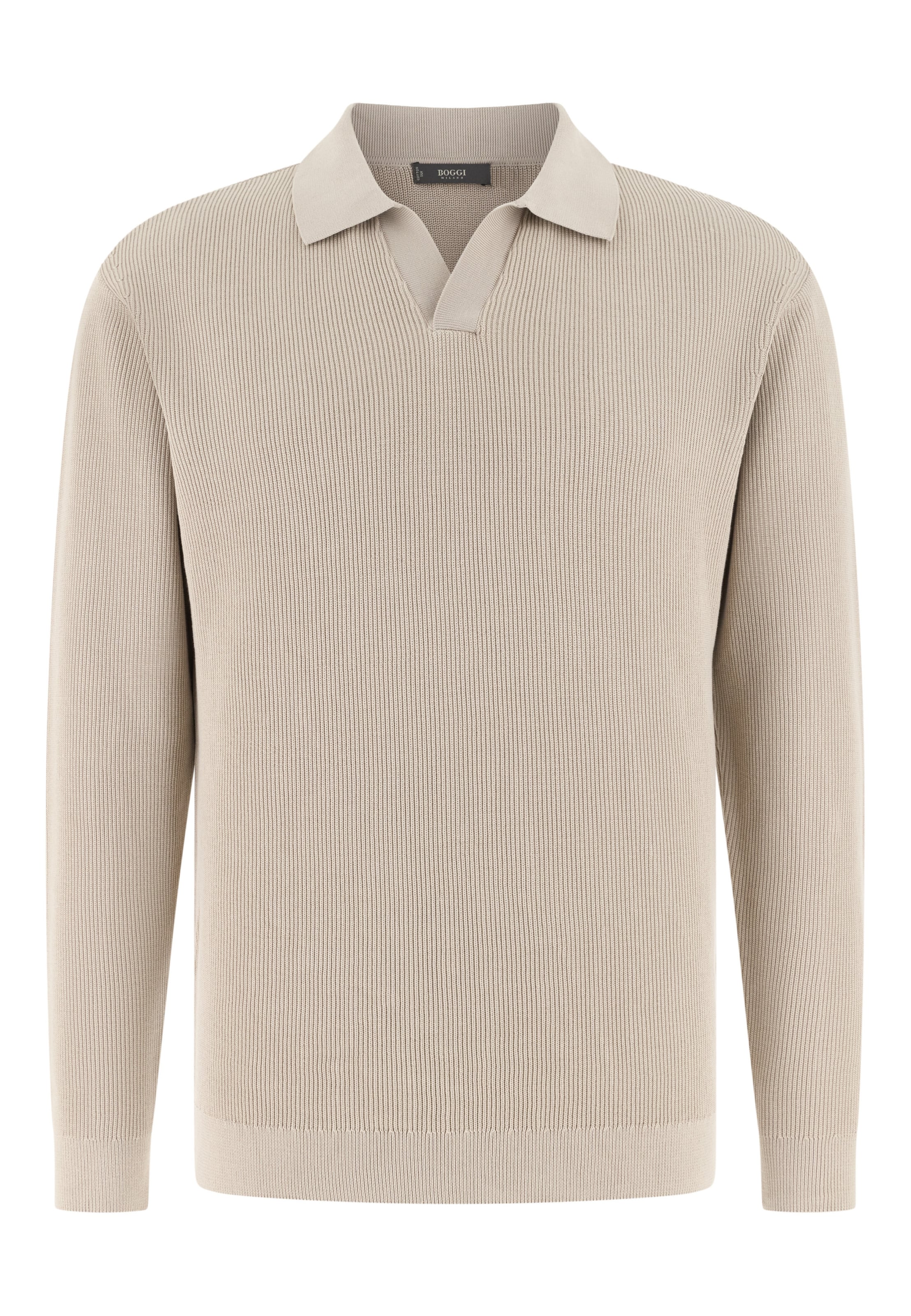 Boggi Milano T-Shirt en sable, Vue avec produit