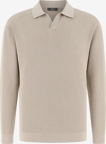 T-Shirt Boggi Milano en marron : devant