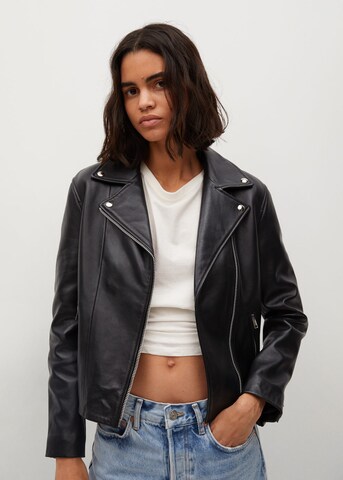 MANGO Between-Season Jacket 'Perfect' in Black: front