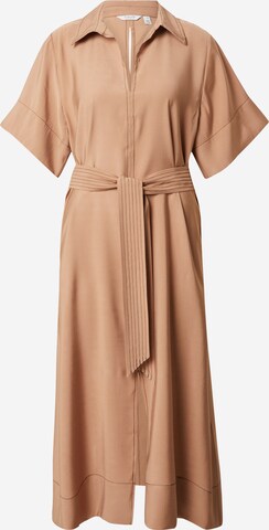 Robe-chemise 'HANVA' b.young en marron : devant