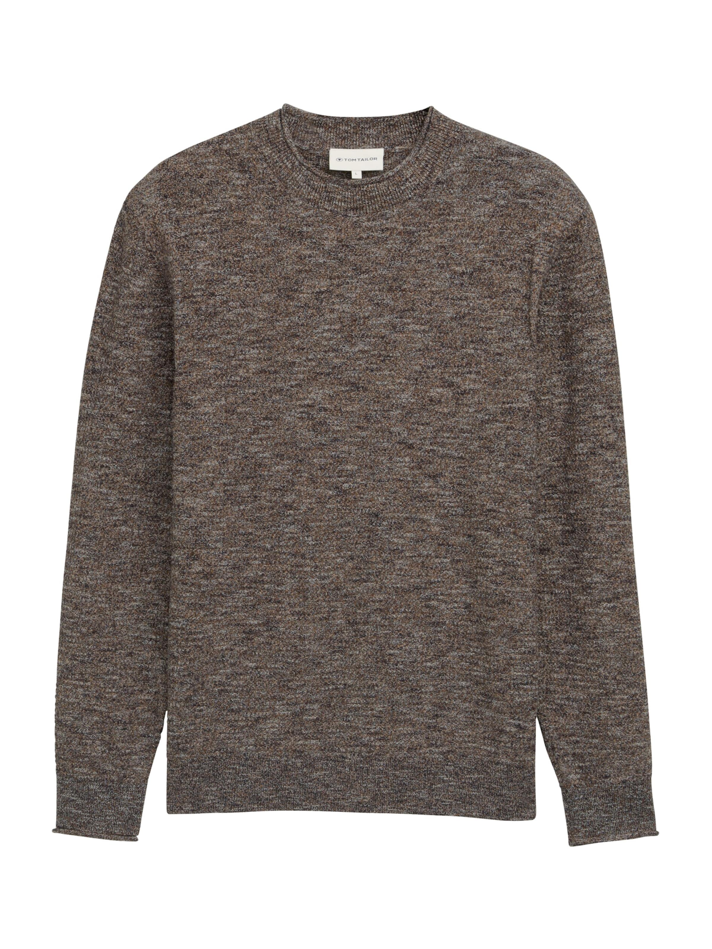TOM TAILOR Свитер в Коричневый: спереди