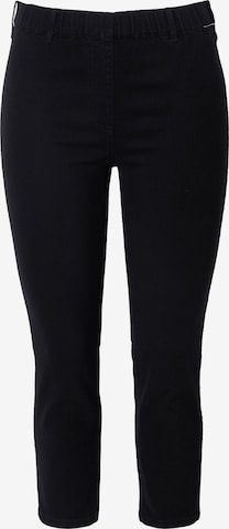 Ulla Popken Jeggings in Zwart: voorkant
