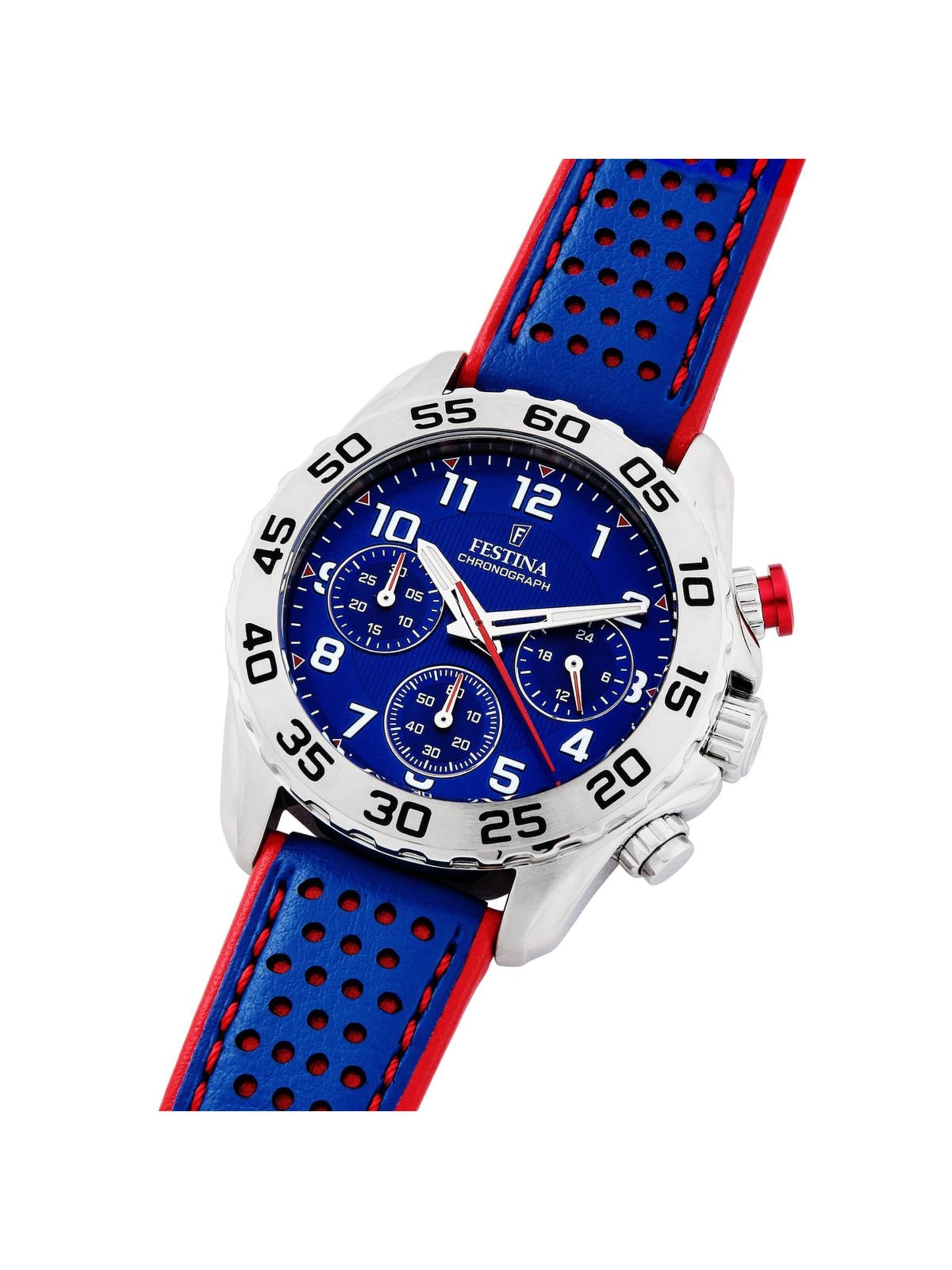 Montre à affichage analogique FESTINA en bleu