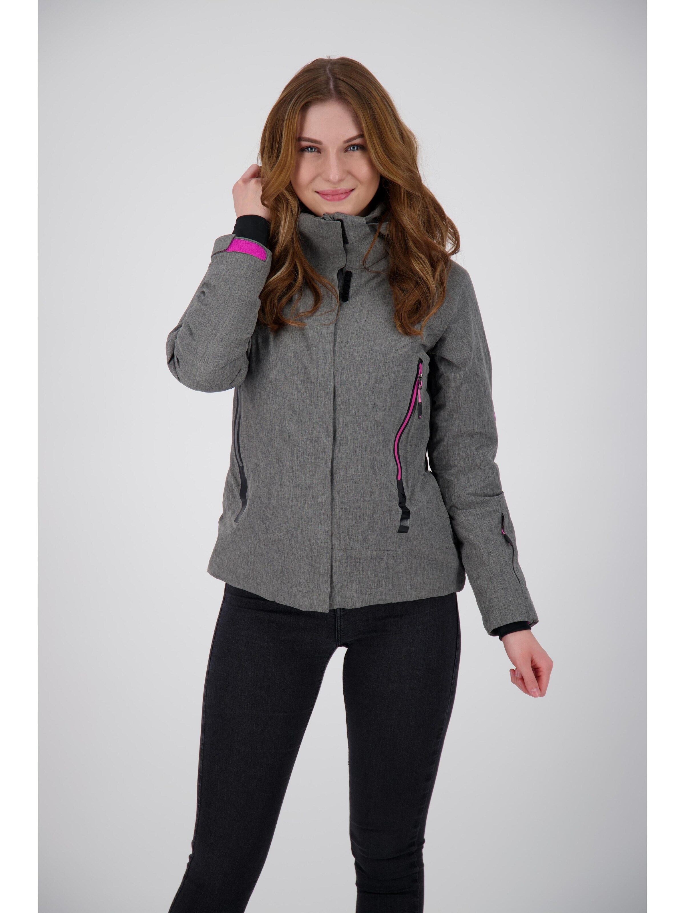 Giacca invernale 'CALGARY WINTER WMN' di deproc in grigio: frontale