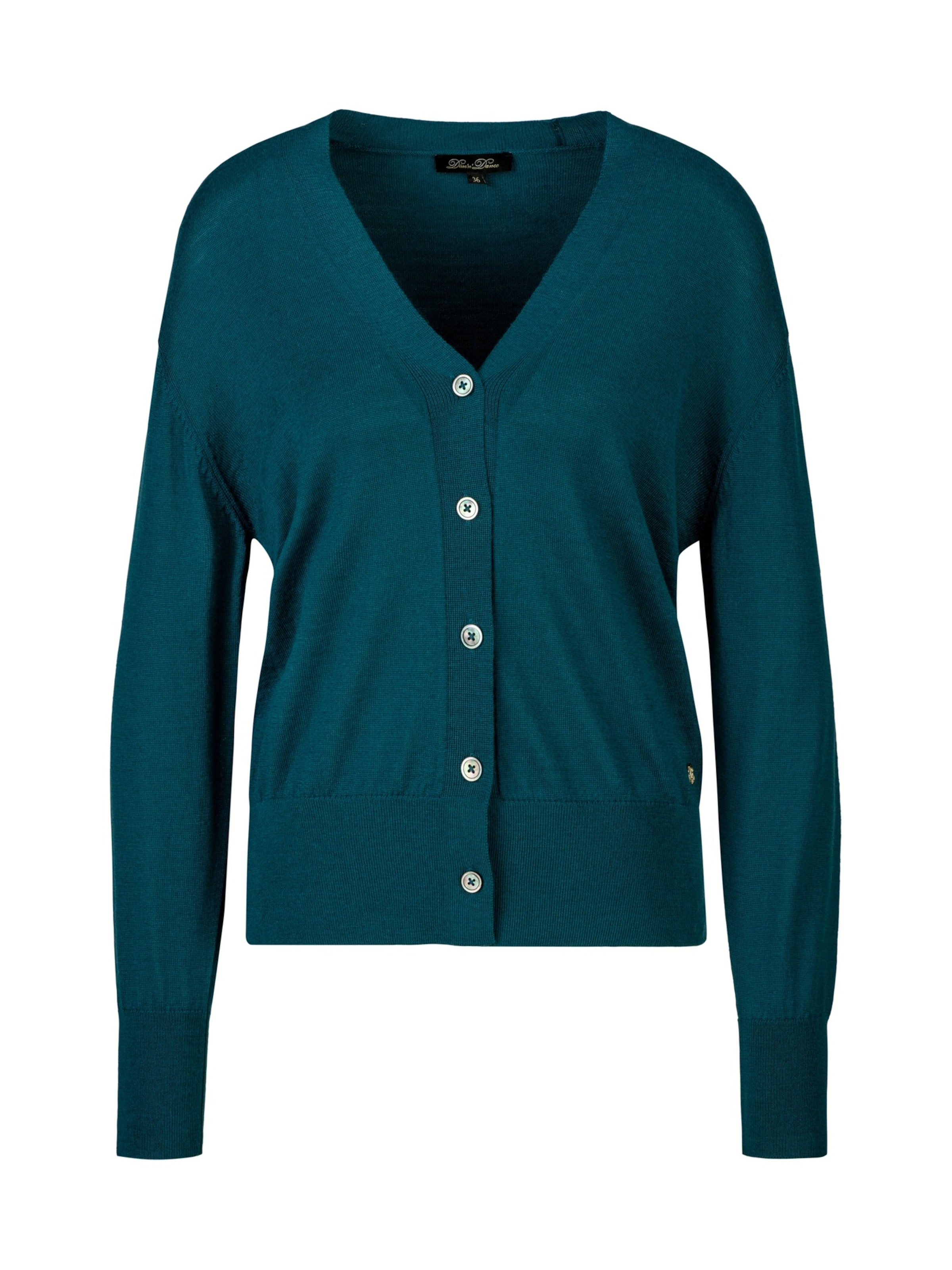 Dine'n'Dance Knit Cardigan 'Vincenza' in Green: front