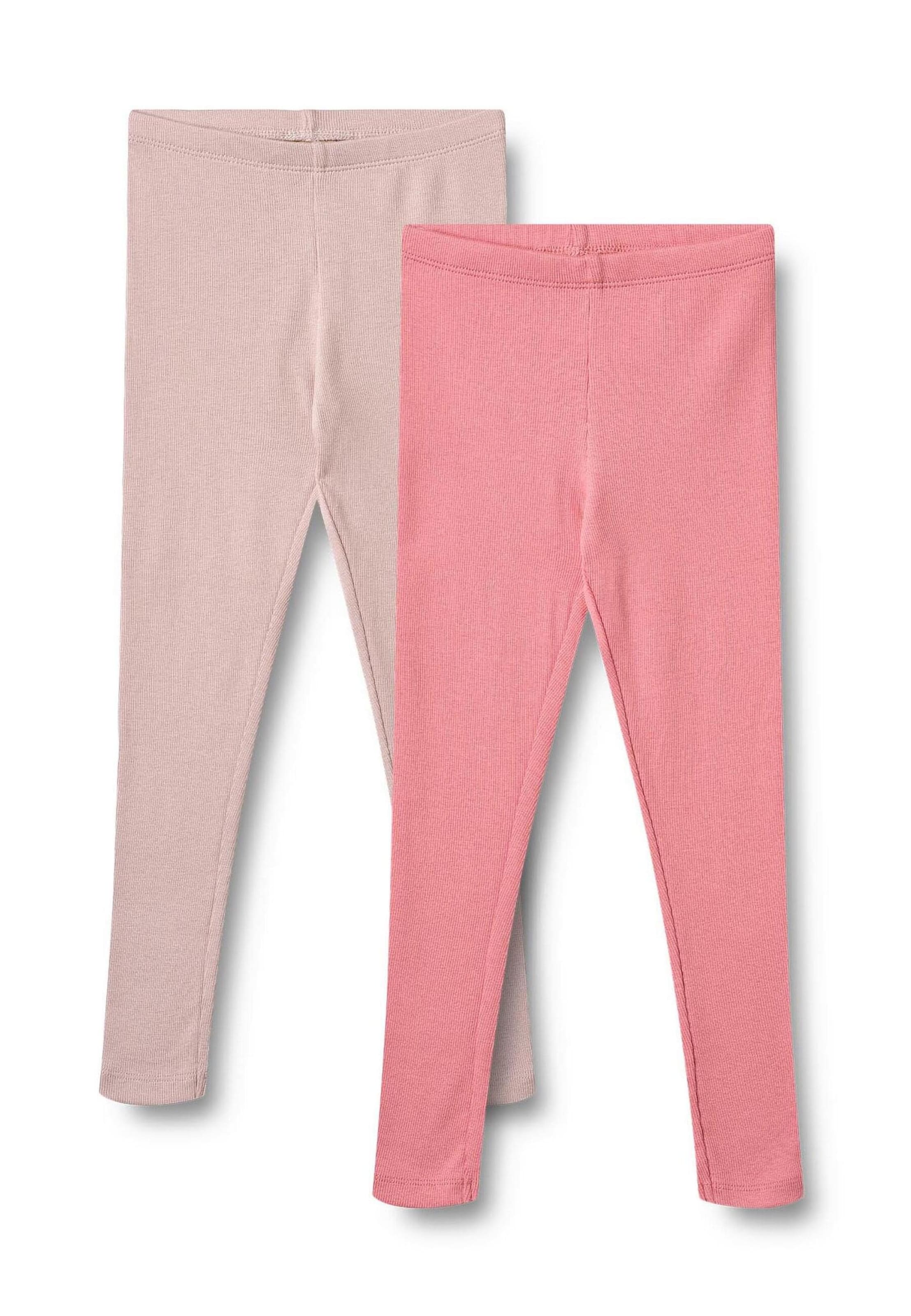 Skinny Leggings 'Maddy' WHEAT en rose : devant