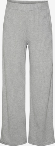 Pieces Kids Wide leg Broek 'Molly' in Grijs: voorkant