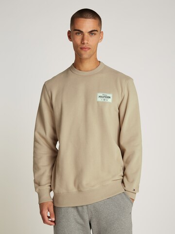 TOMMY HILFIGER Sweatshirt in Green: front