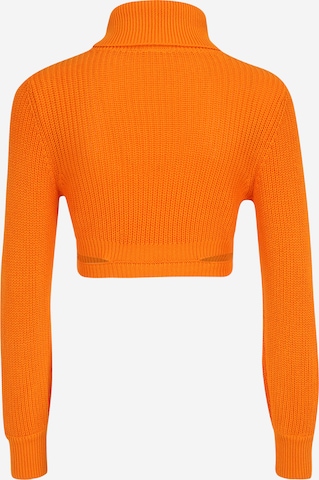 Noisy May Petite Sweater 'BERGHAN' in Orange