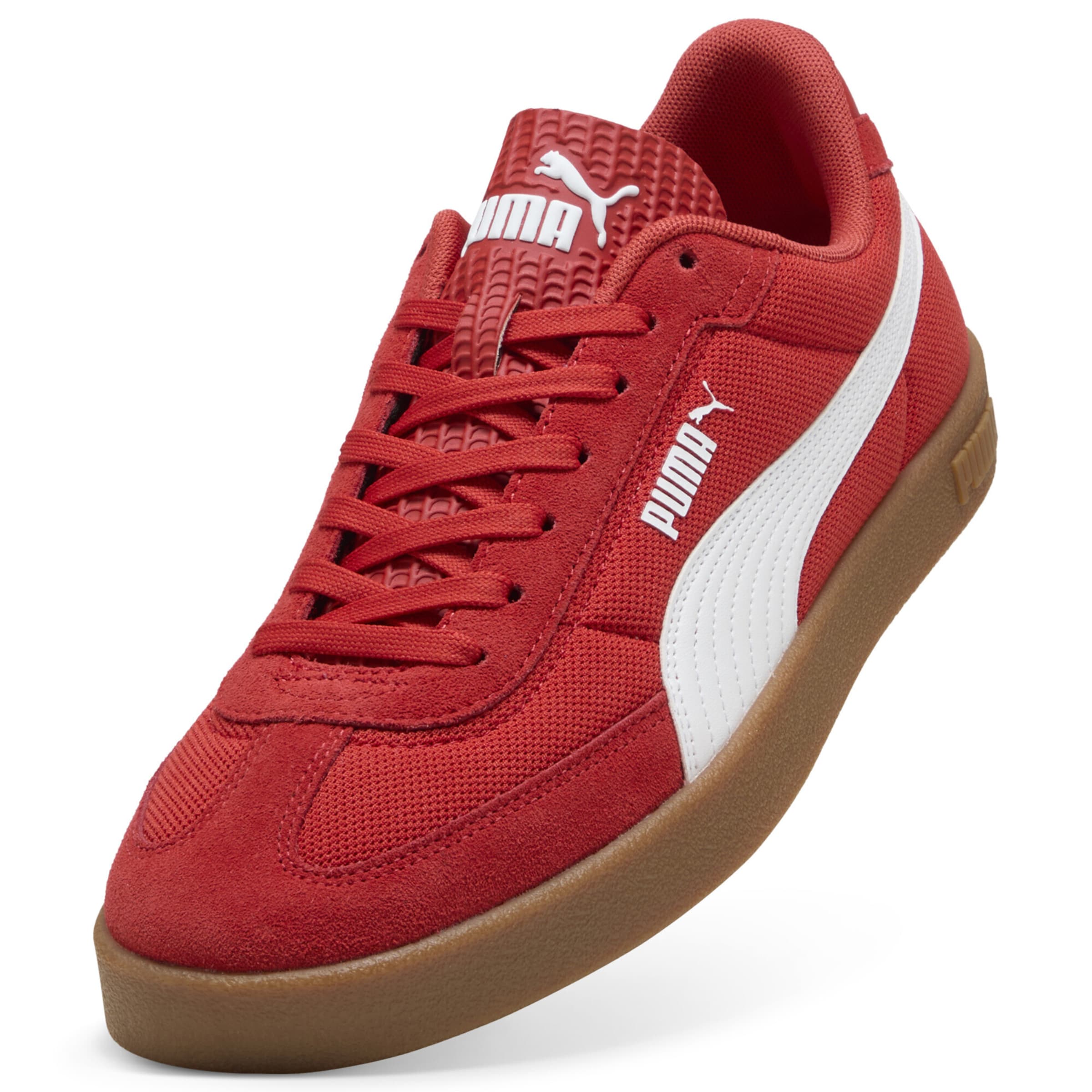 PUMA Sneakers laag 'Club II Era' in de kleur Karmijnrood / Wit, Productweergave