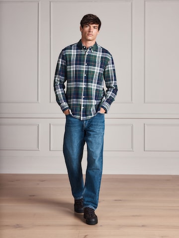 Next Regular Fit Hemd in Grün