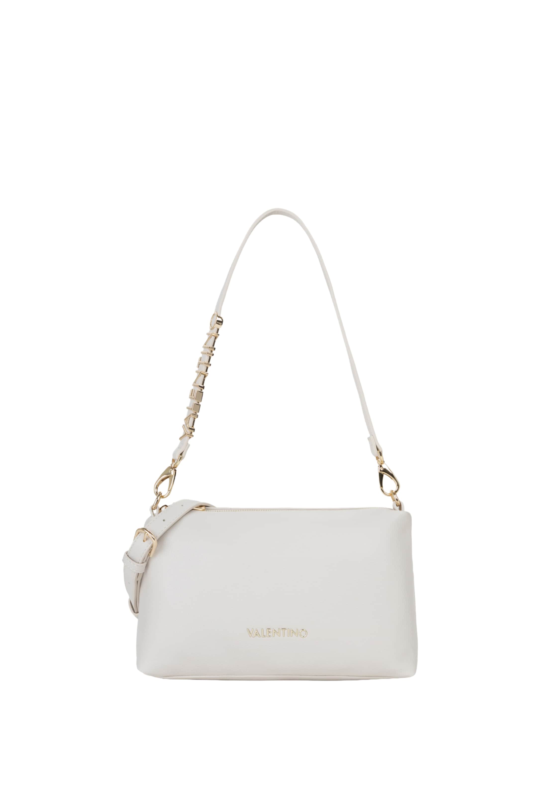 VALENTINO - Bolso de hombro 'BARN' en beige: frente
