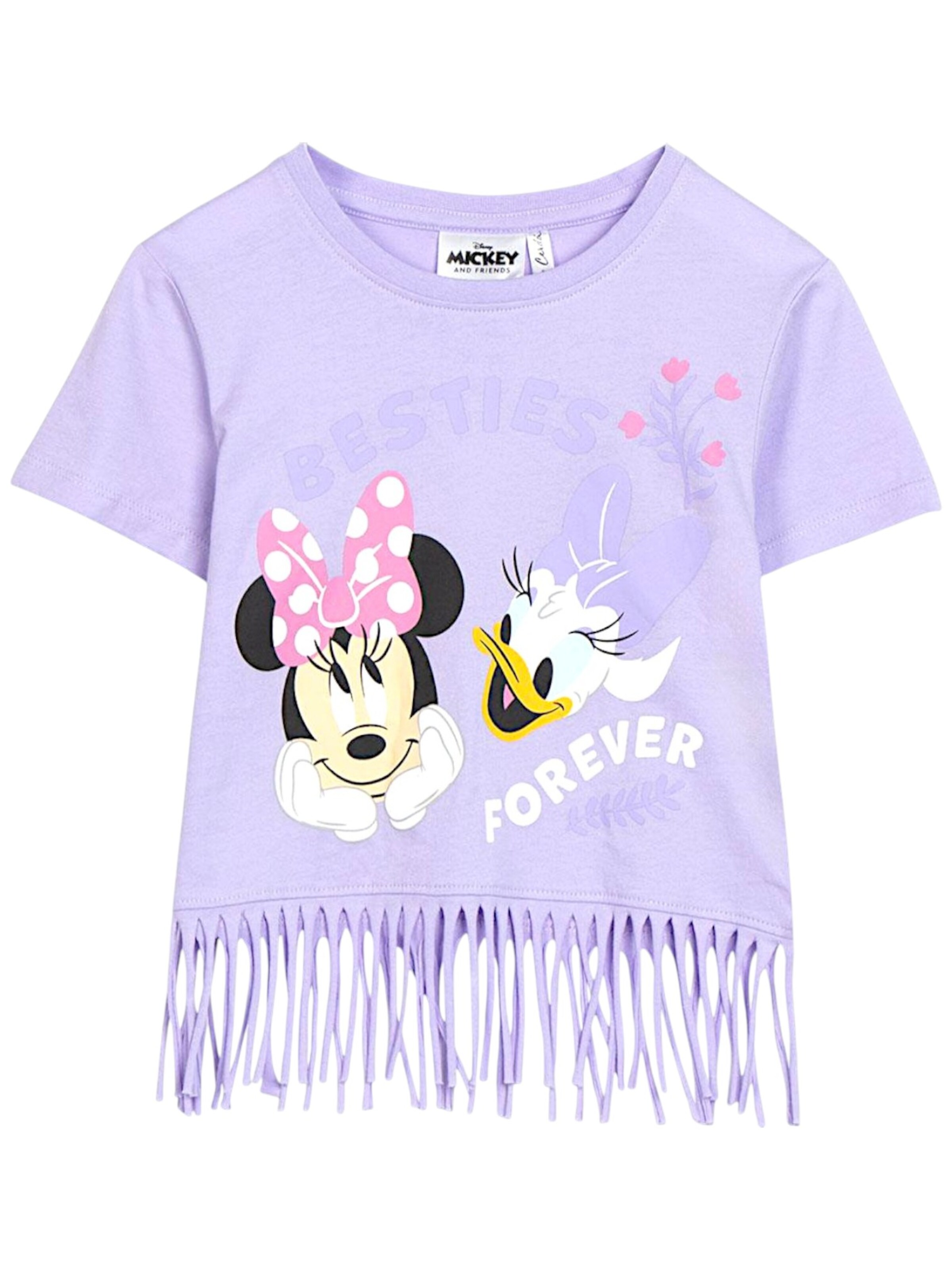Disney Minnie Mouse Shirt 'Minnie Mouse' in Lila: Vorderseite