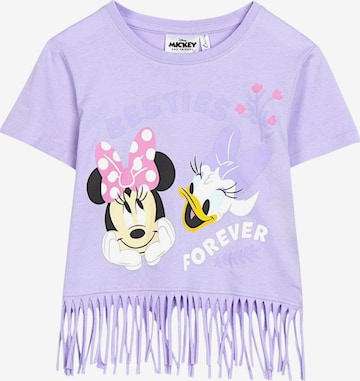 Disney Minnie Mouse Shirt 'Minnie Mouse' in Lila: Vorderseite