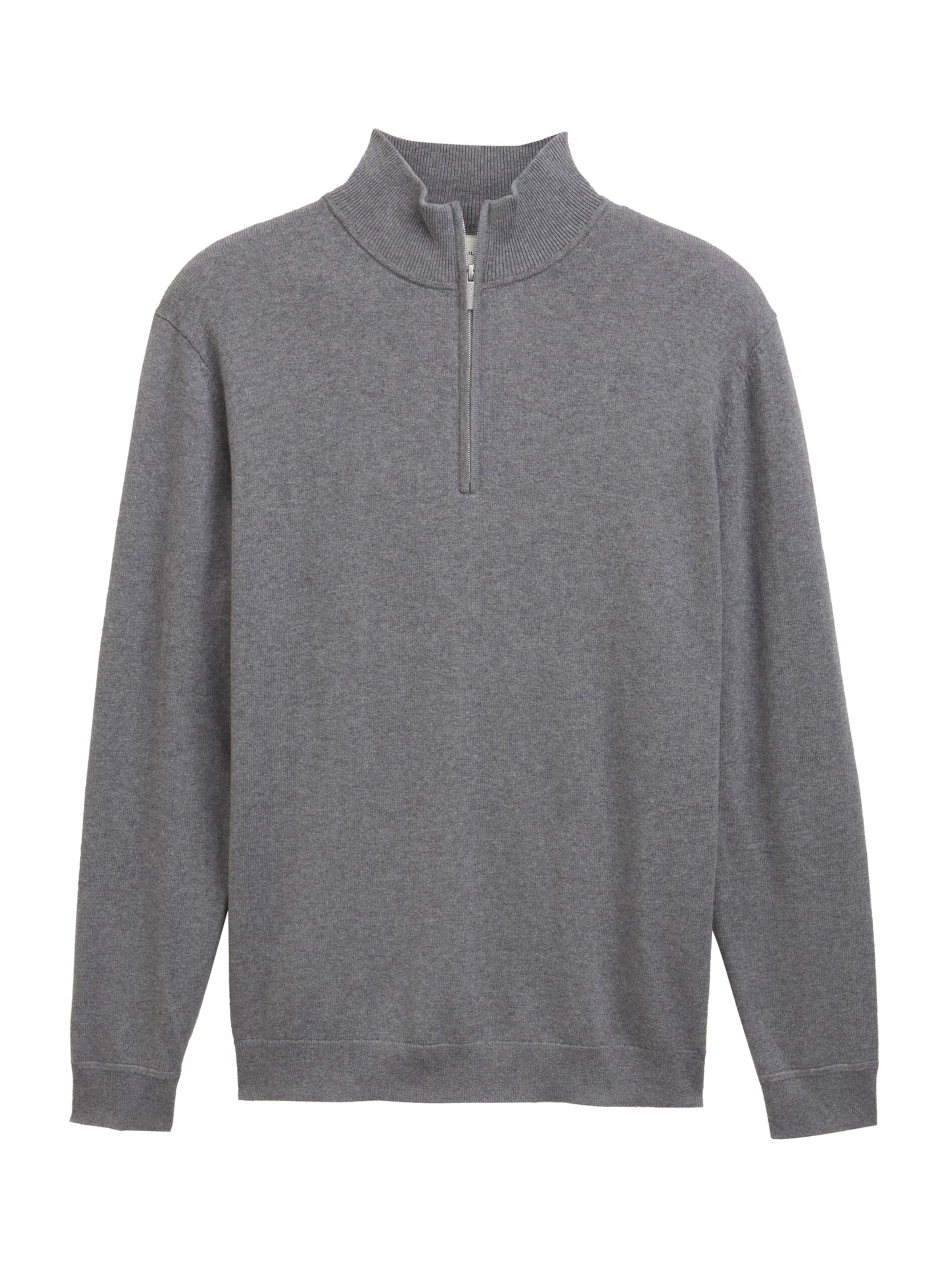 TOM TAILOR Pullover in Grau: Vorderseite