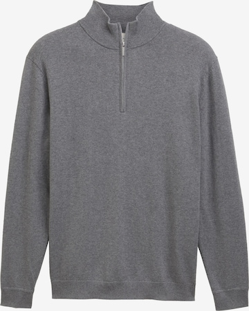 TOM TAILOR Sweter w kolorze szary: przód