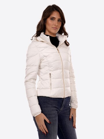 Yes Zee Winter Jacket 'Piumino' in White