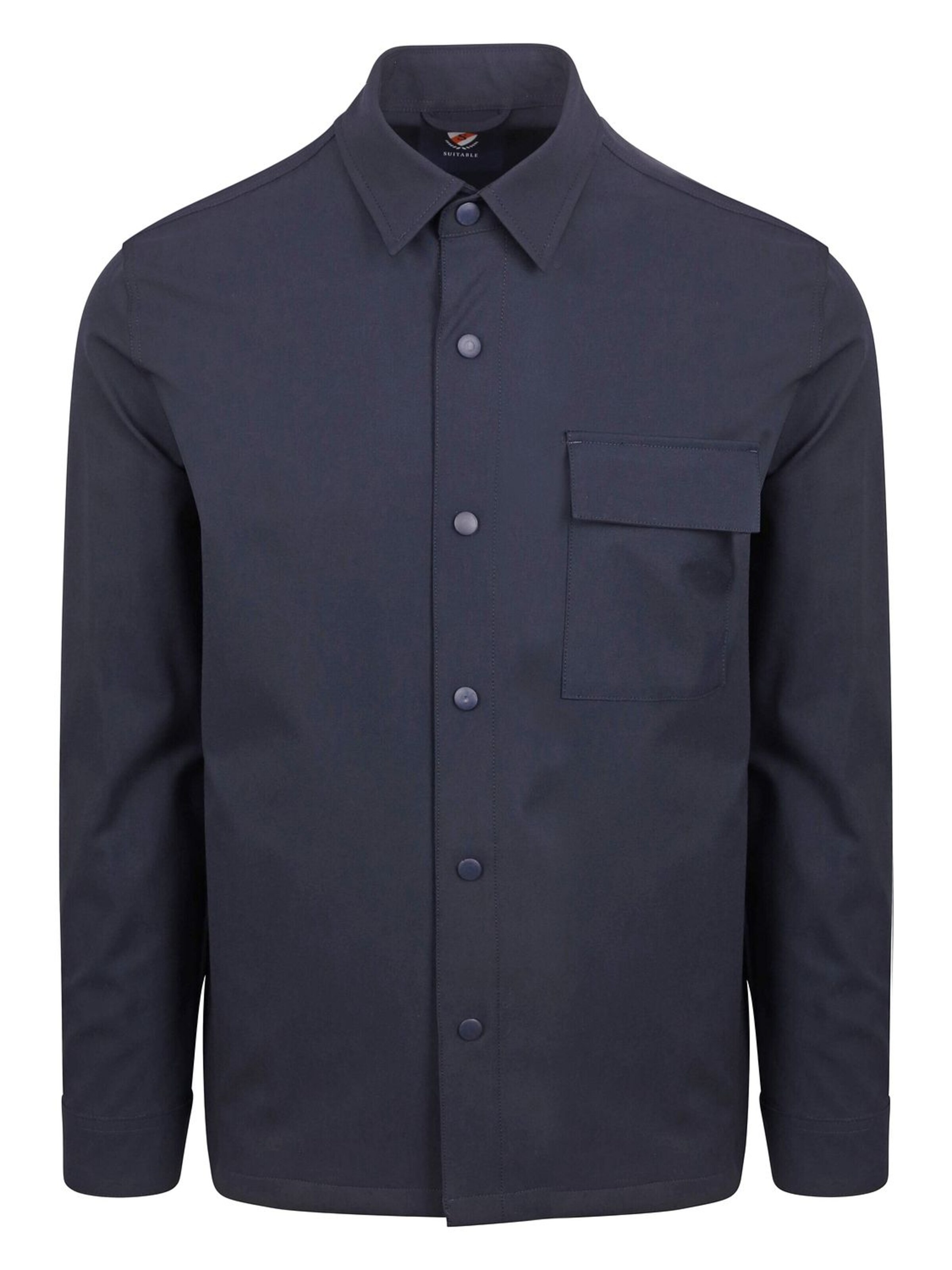 Suitable Tussenjas in Blauw: voorkant