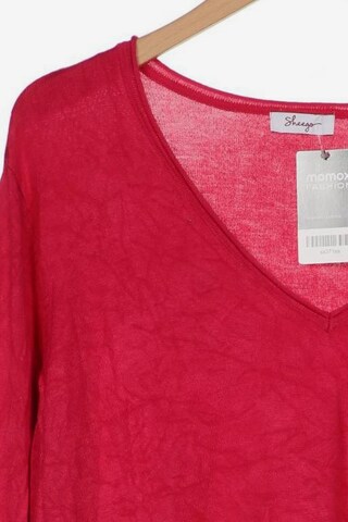 SHEEGO Sweater & Cardigan in 6XL in Pink