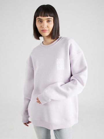 purpurinė OH APRIL Megztinis be užsegimo 'Lilac'