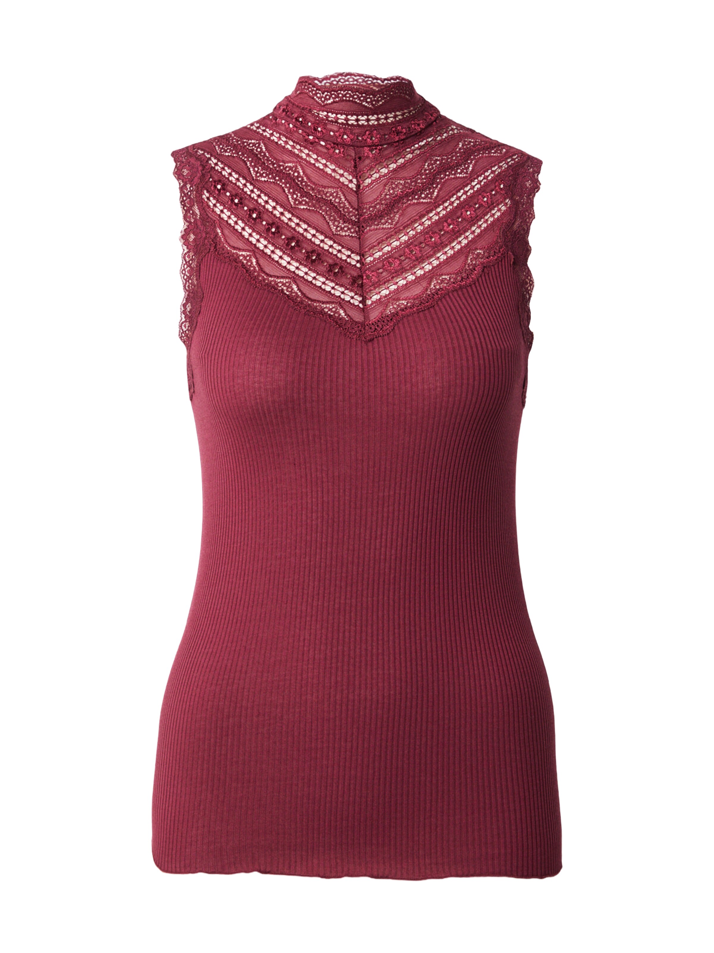 rosemunde - Top en rojo: frente