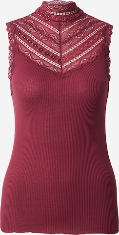 rosemunde - Top en rojo: frente