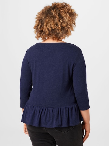 ABOUT YOU Curvy Shirt 'Ivana' in Blue