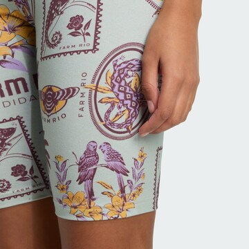 Skinny Pantaloni sport 'Adidas X Farm' de la ADIDAS SPORTSWEAR pe gri