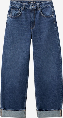 MANGO Loosefit Farkut 'Eugenie' värissä sininen: etupuoli